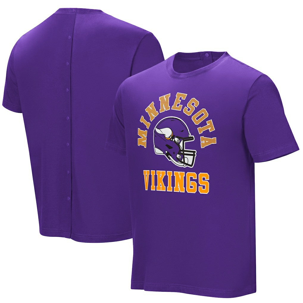 Minnesota Vikings Field Goal Assisted T-Shirt Purple - NFL