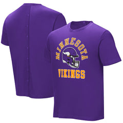 Minnesota Vikings Field Goal Assisted T-Shirt Purple - NFL