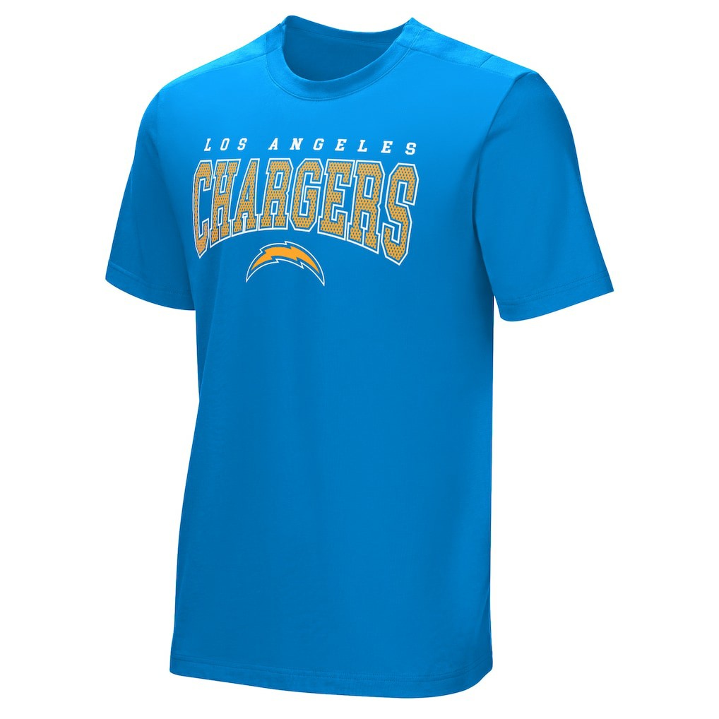 Los Angeles Chargers Home Team Adaptive T-Shirt Blue - NFL