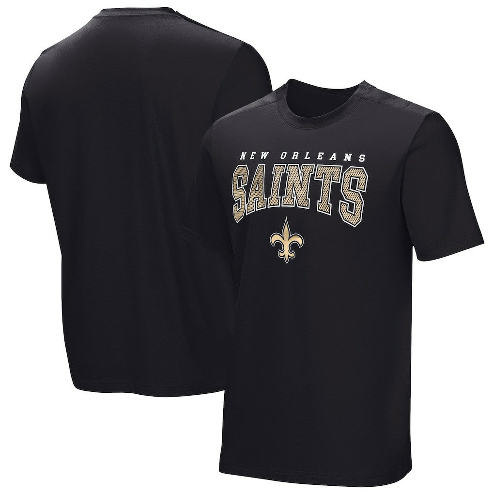 New Orleans Saints Home Team Adaptive T-Shirt Black - NFL