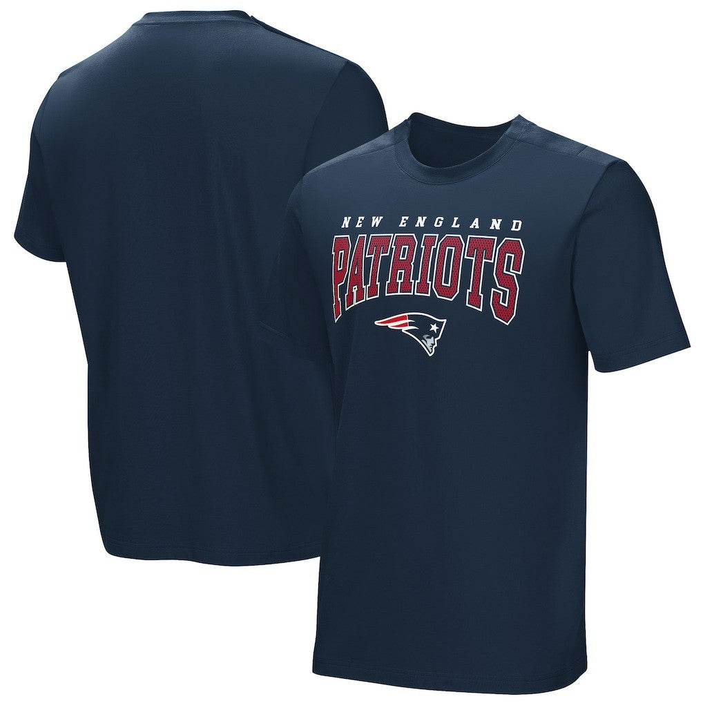 New England Patriots Home Team Adaptive T-Shirt Navy - NFL
