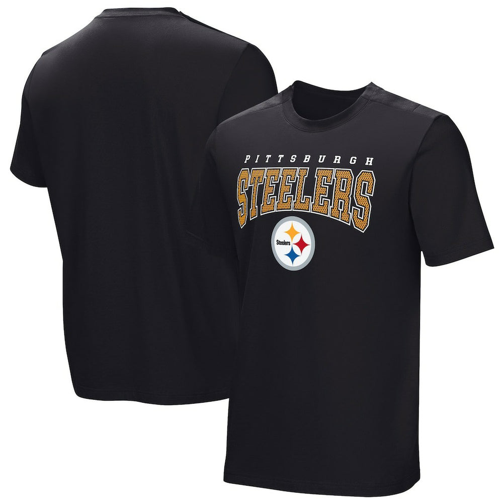 Pittsburgh Steelers Home Team Adaptive T-Shirt Black - NFL