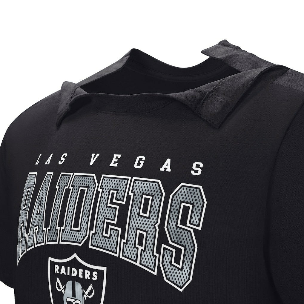Las Vegas Raiders Home Team Adaptive T-Shirt Black - NFL