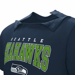 Seattle Seahawks Home Team Adaptive T-Shirt Navy - NFL