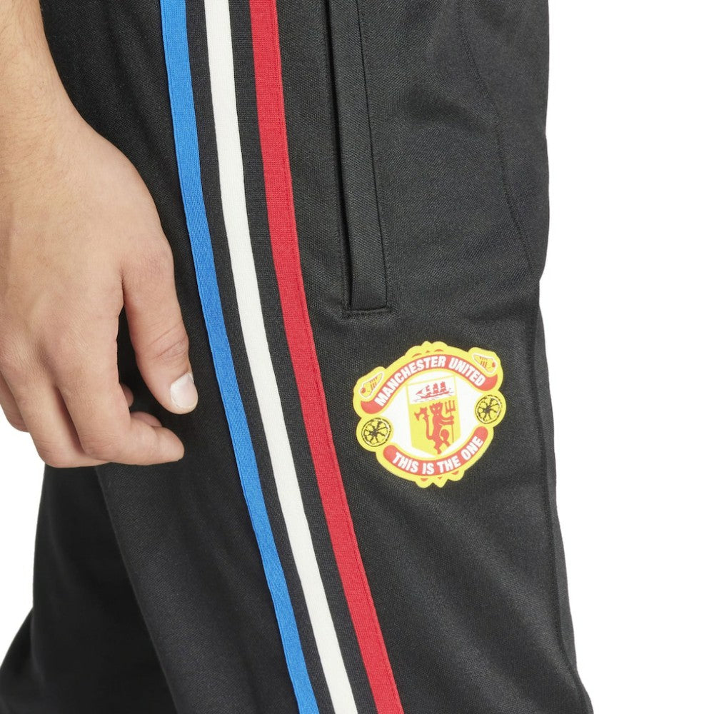 Adidas Manchester United x Stone Roses Originals 2023/24 Track Pants - Black