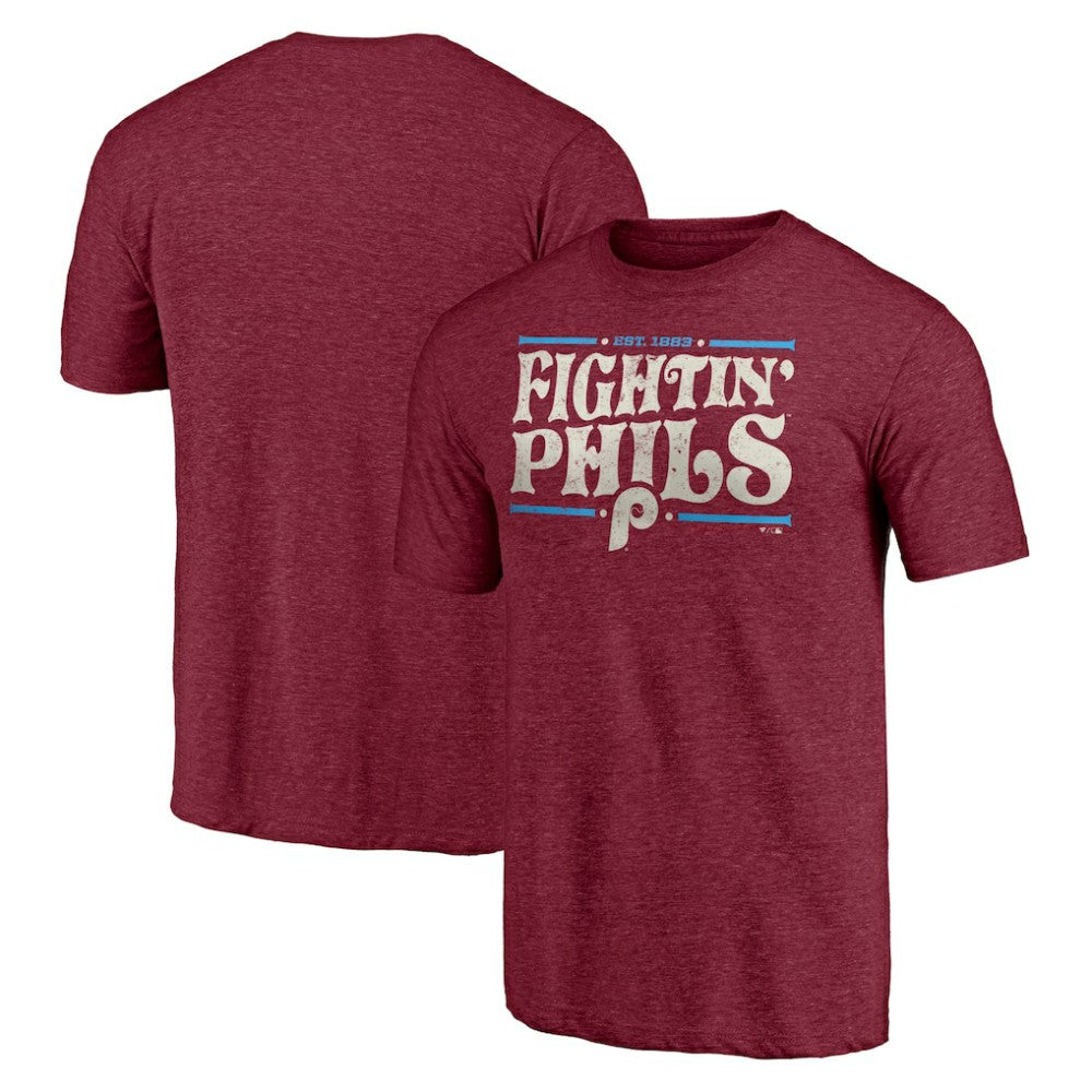 Philadelphia Phillies Hometown Collection Fightin' Phils Tri-Blend T-Shirt Near Me