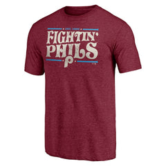 Philadelphia Phillies Hometown Collection Fightin' Phils Tri-Blend T-Shirt Near Me