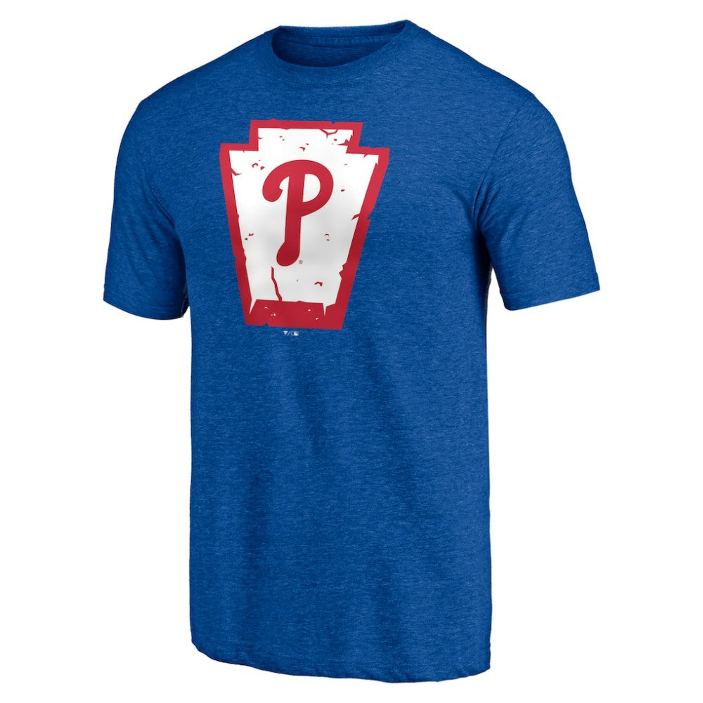 Philadelphia Phillies Hometown Collection Keystone Tri-Blend T-Shirt discount