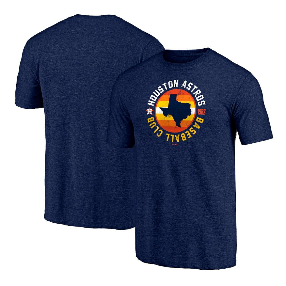Houston Astros Hometown Collection Texas Seal Tri-Blend T-Shirt Near Me
