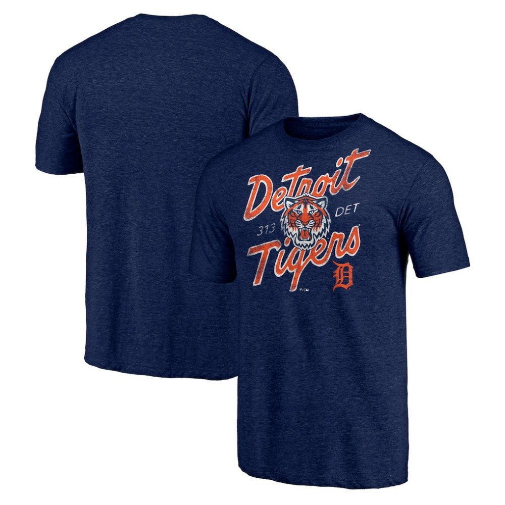 Detroit Tigers Hometown Collection Roar Tri-Blend T-Shirt On Sale