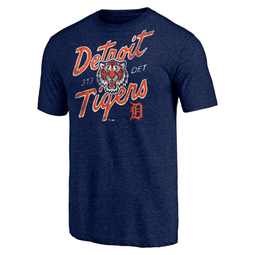 Detroit Tigers Hometown Collection Roar Tri-Blend T-Shirt On Sale