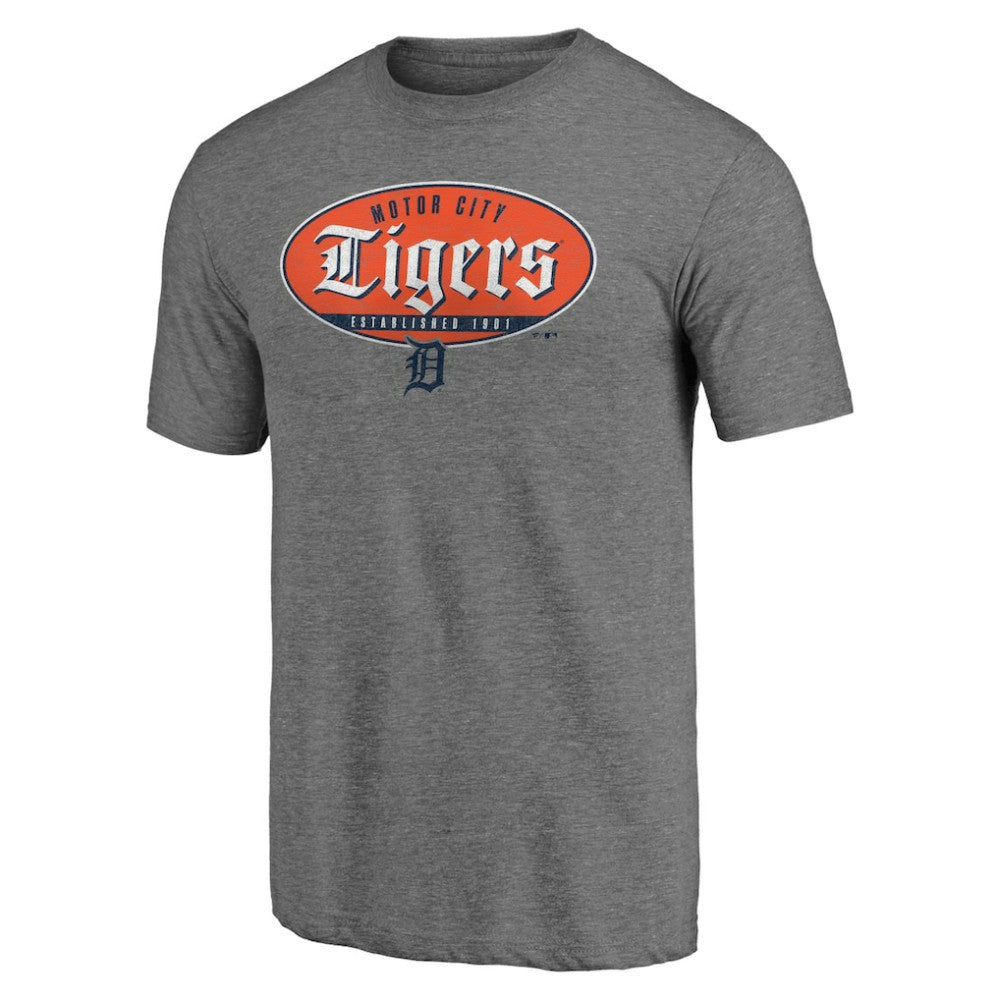 Detroit Tigers Hometown Collection Oil Can Tri-Blend T-Shirt Sale