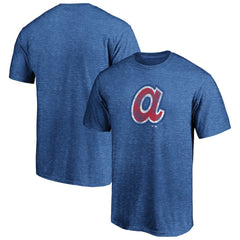 Atlanta Braves Cooperstown Collection Throwback Logo Tri-Blend T-Shirt Clearance