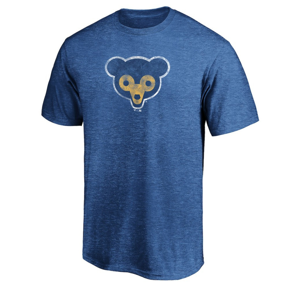 Chicago Cubs Cooperstown Collection Throwback Logo Tri-Blend T-Shirt Online