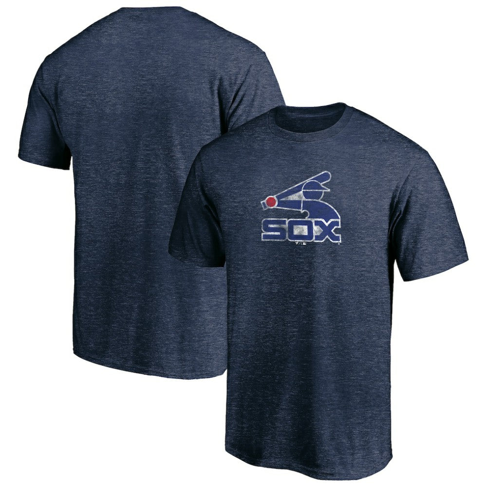 Chicago White Sox Cooperstown Collection Throwback Logo Tri-Blend T-Shirt for sale