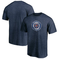 Detroit Tigers Cooperstown Collection Throwback Logo Tri-Blend T-Shirt Lifestyle