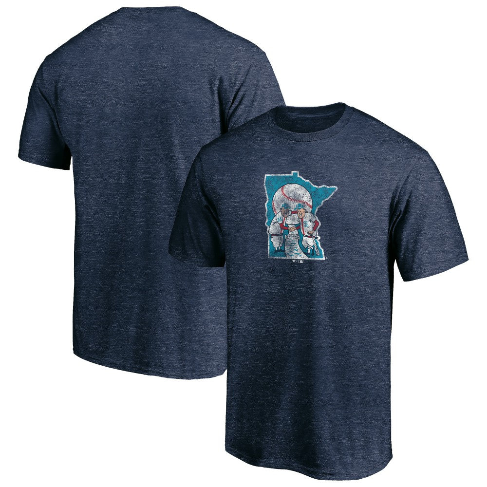 Minnesota Twins Cooperstown Collection Throwback Logo Tri-Blend T-Shirt Sale
