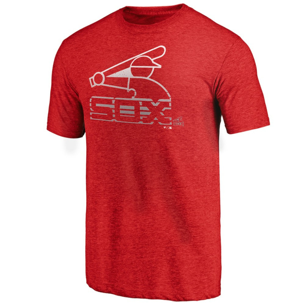 Chicago White Sox Cooperstown Collection Logo Tri-Blend T-Shirt discount