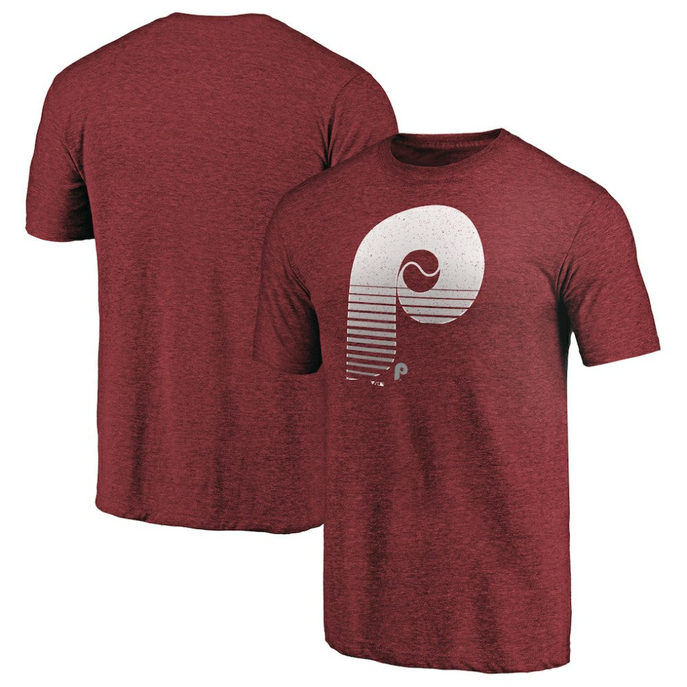 Philadelphia Phillies Cooperstown Collection Logo Tri-Blend T-Shirt Near Me