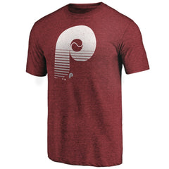 Philadelphia Phillies Cooperstown Collection Logo Tri-Blend T-Shirt Near Me
