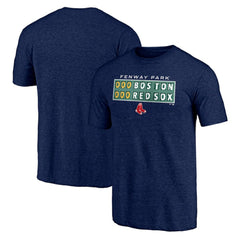 Boston Red Sox Hometown Collection Scoreboard Tri-Blend T-Shirt Lifestyle
