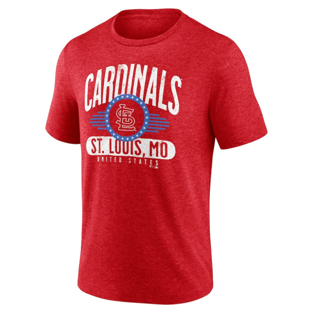 St. Louis Cardinals Badge of Honor Tri-Blend T-Shirt discount
