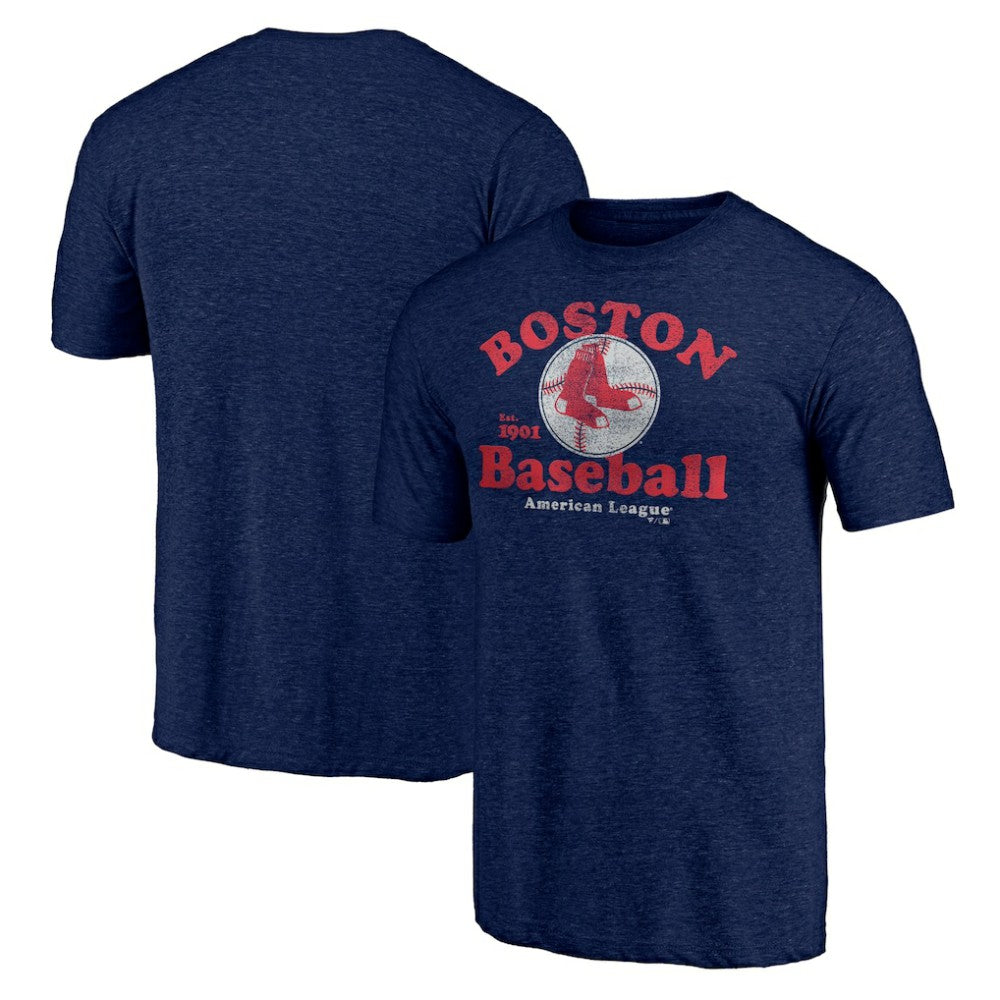 Boston Red Sox Cooperstown Collection Our Game Tri-Blend T-Shirt On Sale