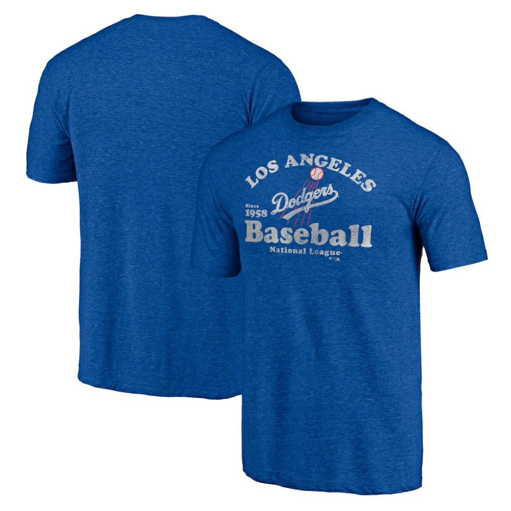 Los Angeles Dodgers Cooperstown Collection Our Game Tri-Blend T-Shirt discount