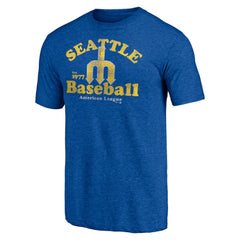 Seattle Mariners Cooperstown Collection Our Game Tri-Blend T-Shirt On Sale