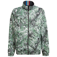 Adidas Manchester United x Stone Roses Originals Youth 2023/24 Reversible Anthem Full-Zip Jacket - Black