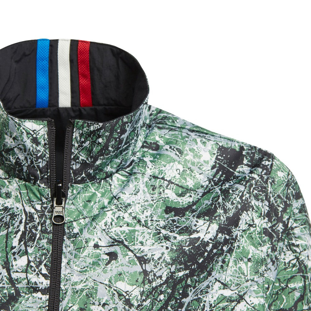 Adidas Manchester United x Stone Roses Originals Youth 2023/24 Reversible Anthem Full-Zip Jacket - Black