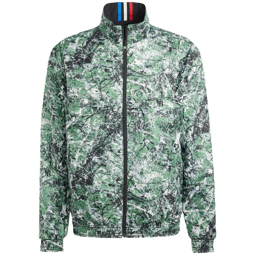 Adidas Manchester United x Stone Roses Originals 2023/24 Reversible Anthem Full-Zip Jacket - Black
