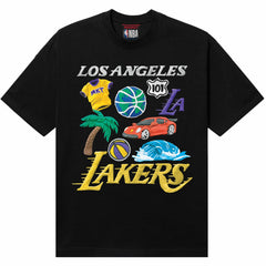 NBA - Los Angeles Lakers NBA x MARKET Unisex Claymation T-Shirt - Black