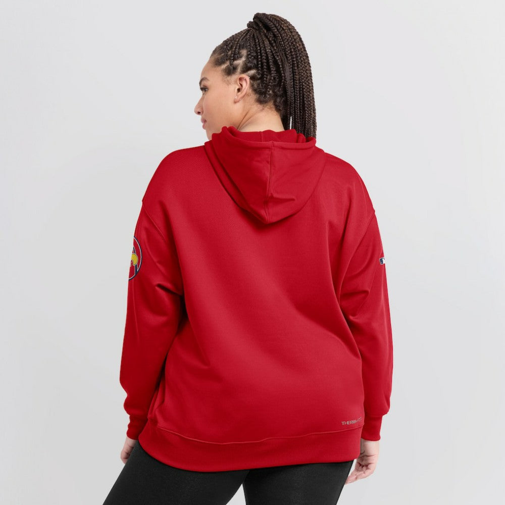 St. Louis Cardinals Nike Women's 2024 City Connect Authentic Collection Practice Performance Pullover Hoodie Online