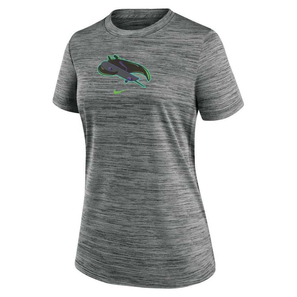 Tampa Bay Rays Nike Women's 2024 City Connect Authentic Collection Velocity Performance T-Shirt Clearance