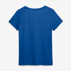 Buffalo Bills Logo Athletic Women's Primary Logo V-Neck T-Shirt Royal - NFL