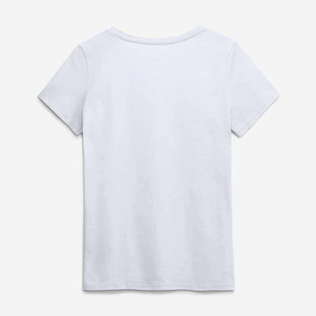 Seattle Seahawks Logo Athletic Women's Primary Logo V-Neck T-Shirt White - NFL