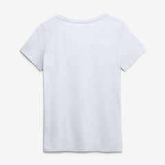 Green Bay Packers Logo Athletic Women's Primary Logo V-Neck T-Shirt White - NFL