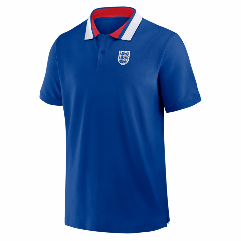 Fanatics England National Team Crest Polo - Blue