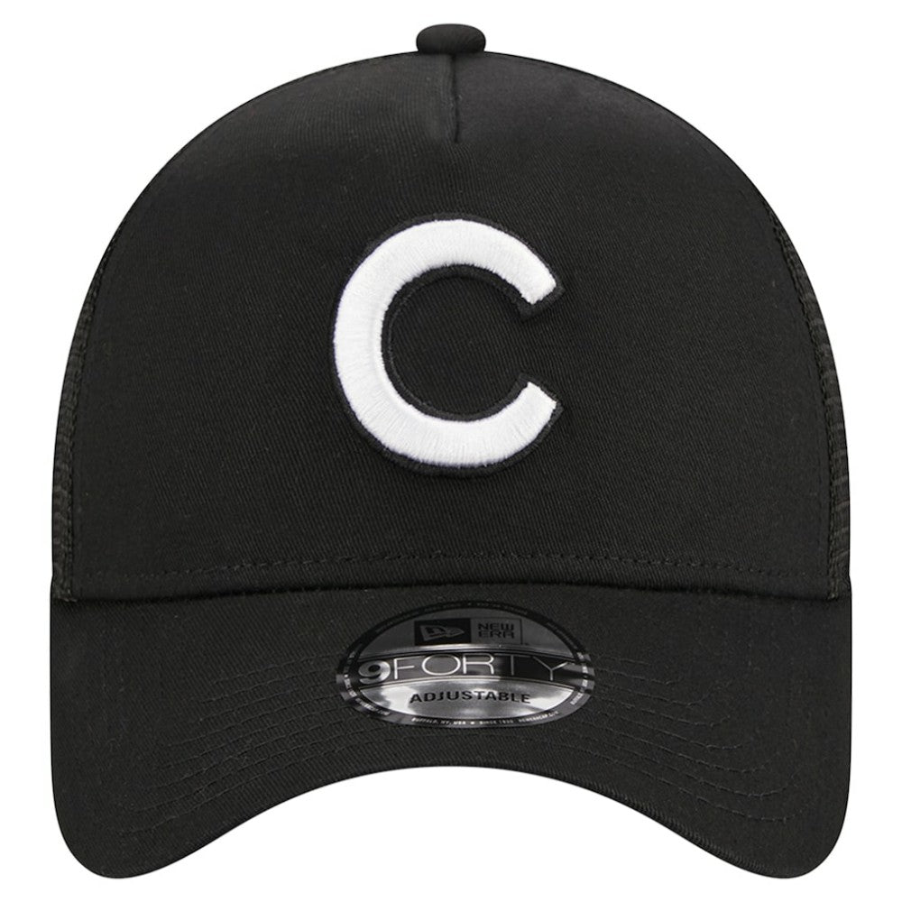 Chicago Cubs New Era A-Frame 9FORTY Trucker Adjustable Hat discount