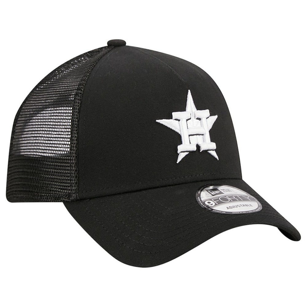 Houston Astros New Era A-Frame 9FORTY Trucker Adjustable Hat Near Me