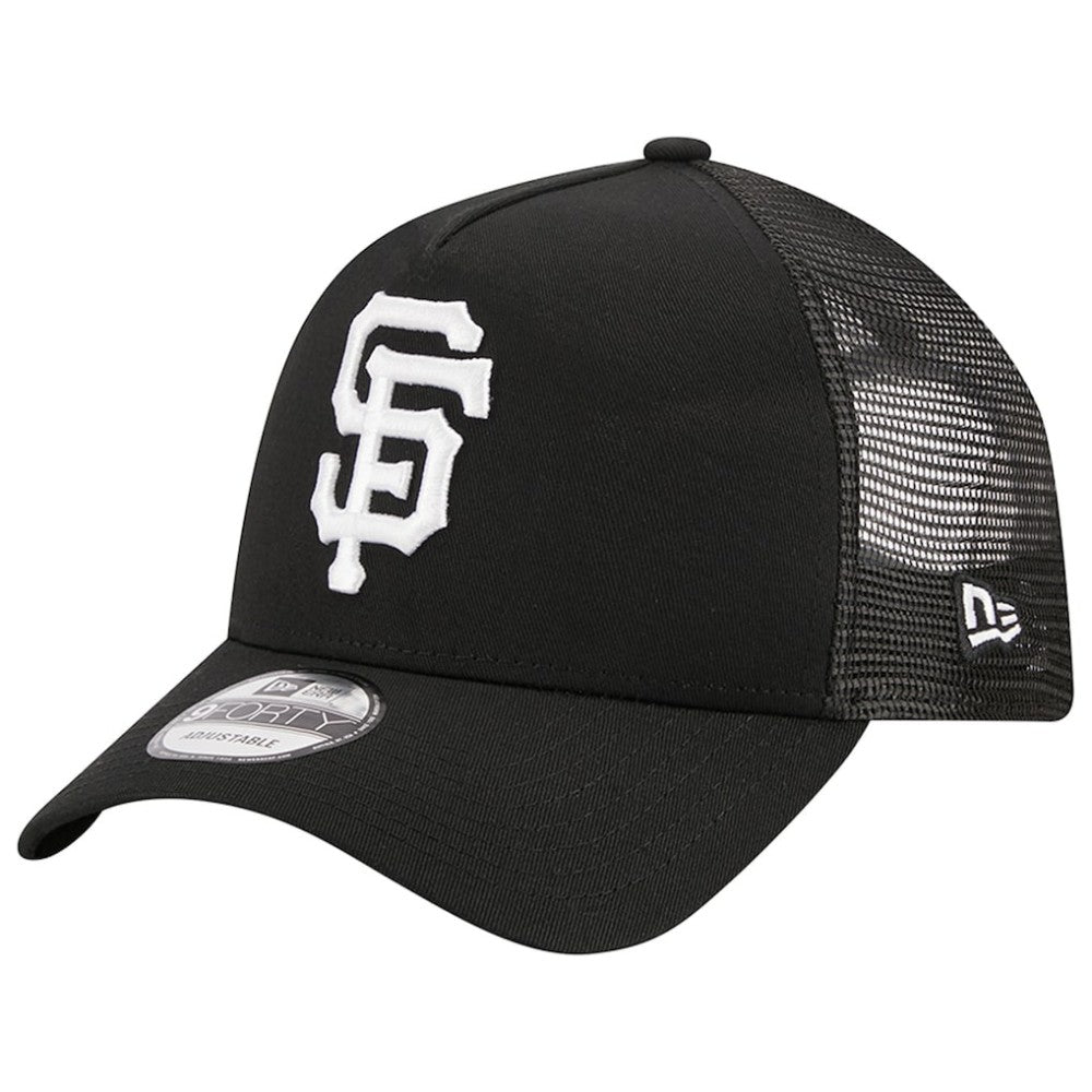 San Francisco Giants New Era A-Frame 9FORTY Trucker Adjustable Hat Clearance