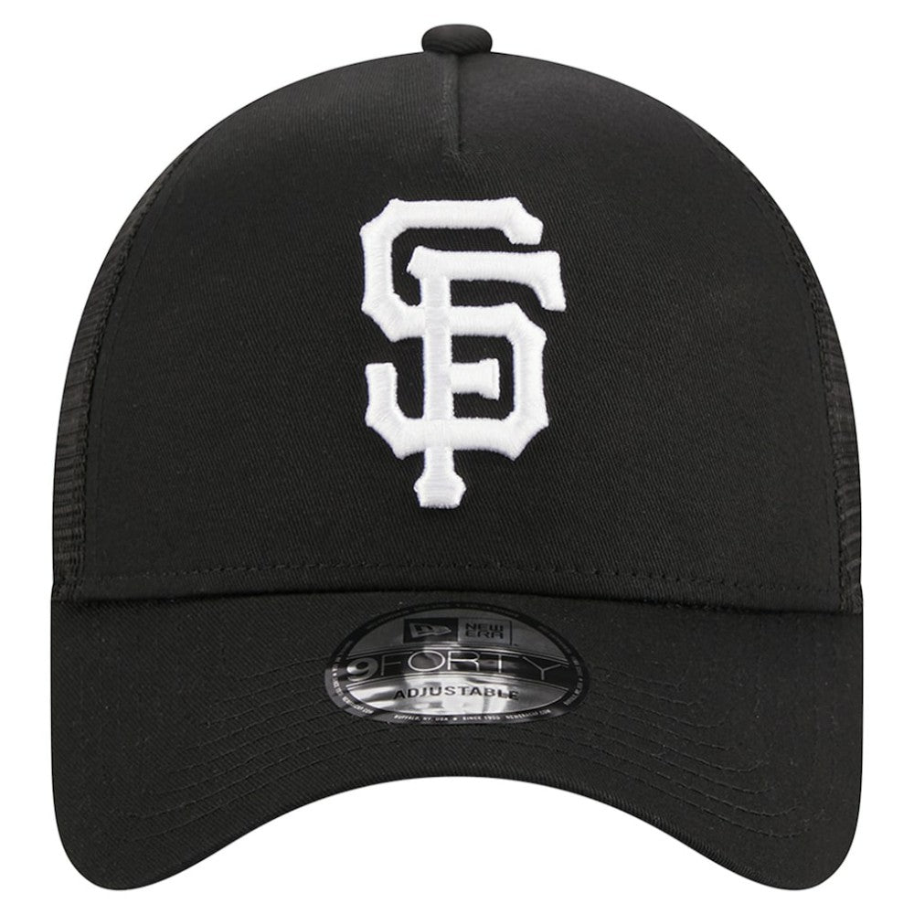 San Francisco Giants New Era A-Frame 9FORTY Trucker Adjustable Hat Clearance