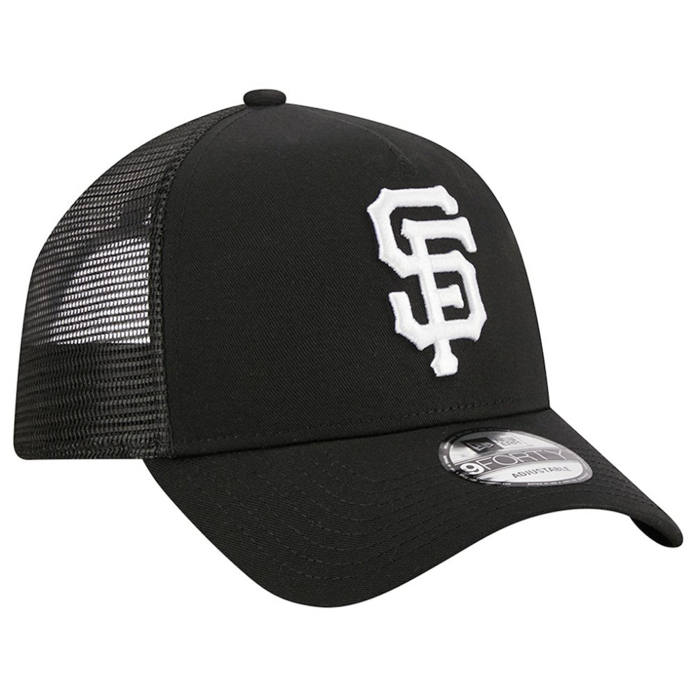 San Francisco Giants New Era A-Frame 9FORTY Trucker Adjustable Hat Clearance