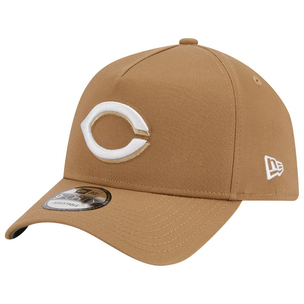 Cincinnati Reds New Era A-Frame 9FORTY Adjustable Hat Lifestyle