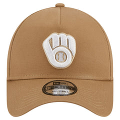 Milwaukee Brewers New Era A-Frame 9FORTY Adjustable Hat On Sale