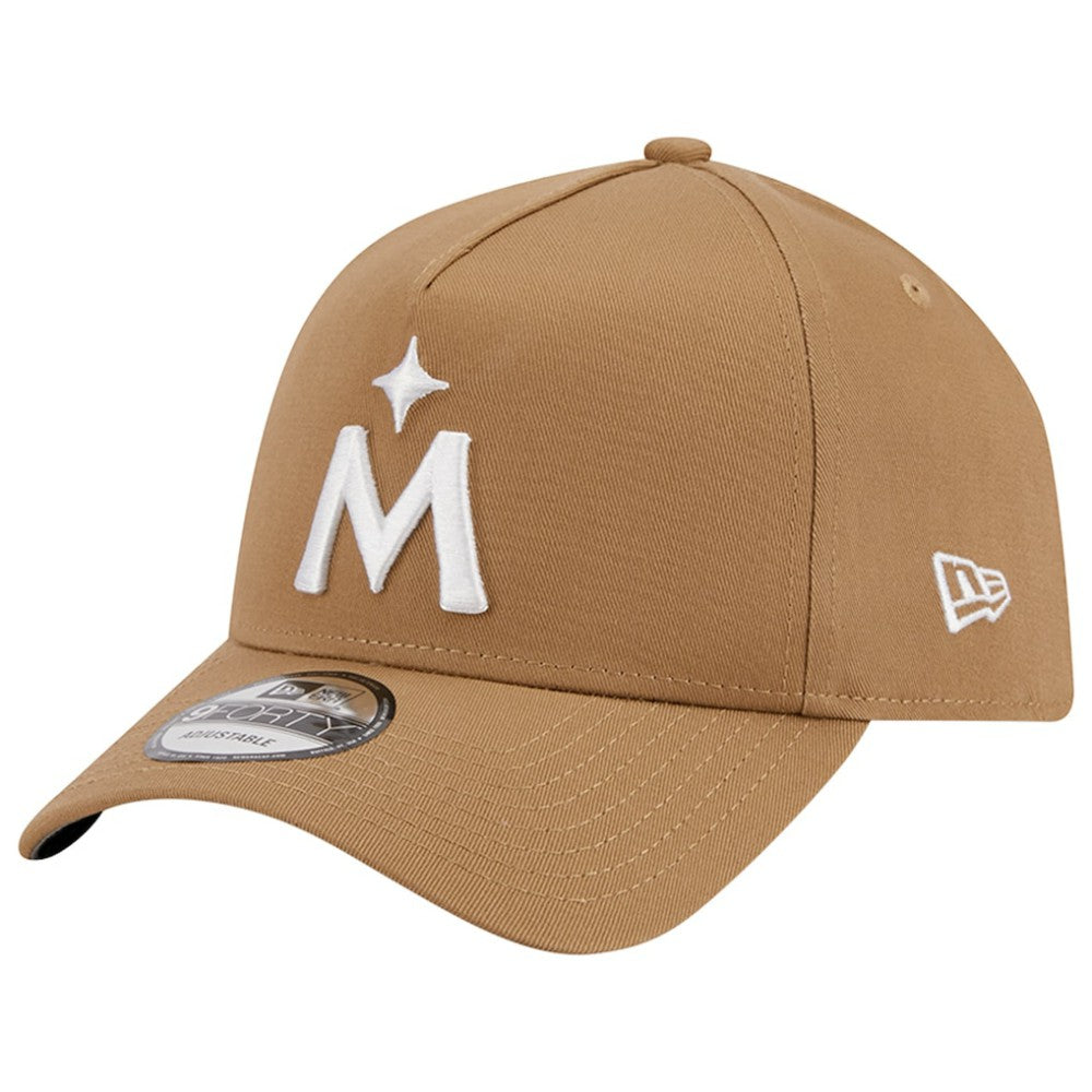 Minnesota Twins New Era A-Frame 9FORTY Adjustable Hat Lifestyle