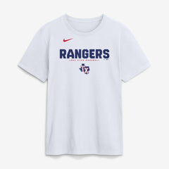 Texas Rangers Nike Bold Team Name T-Shirt Lifestyle