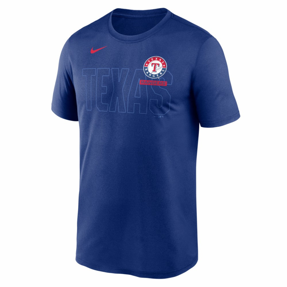 Texas Rangers Nike Knockout Team Legend Dri-FIT T-Shirt discount
