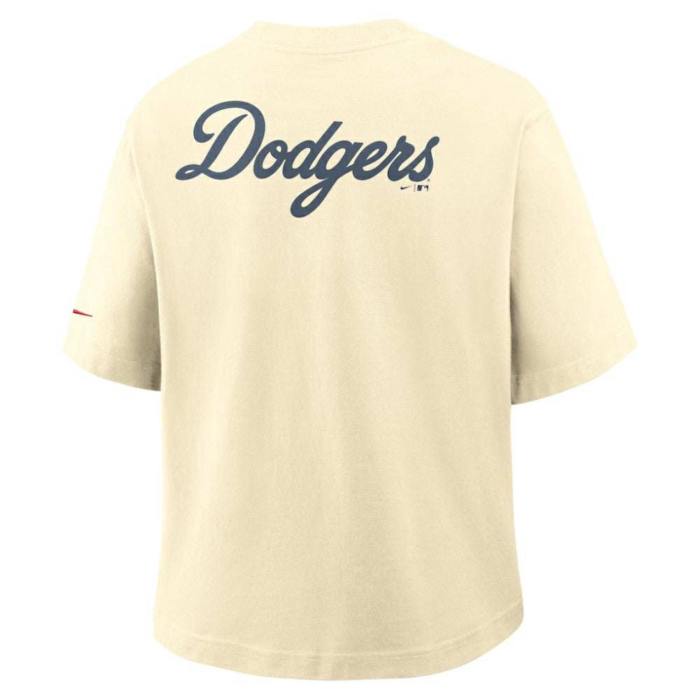Los Angeles Dodgers Nike Women's City Connect Pocket Boxy T-Shirt for sale